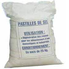 SEL EN PASTILLES INDUSTRIEL  SAC DE 25KG